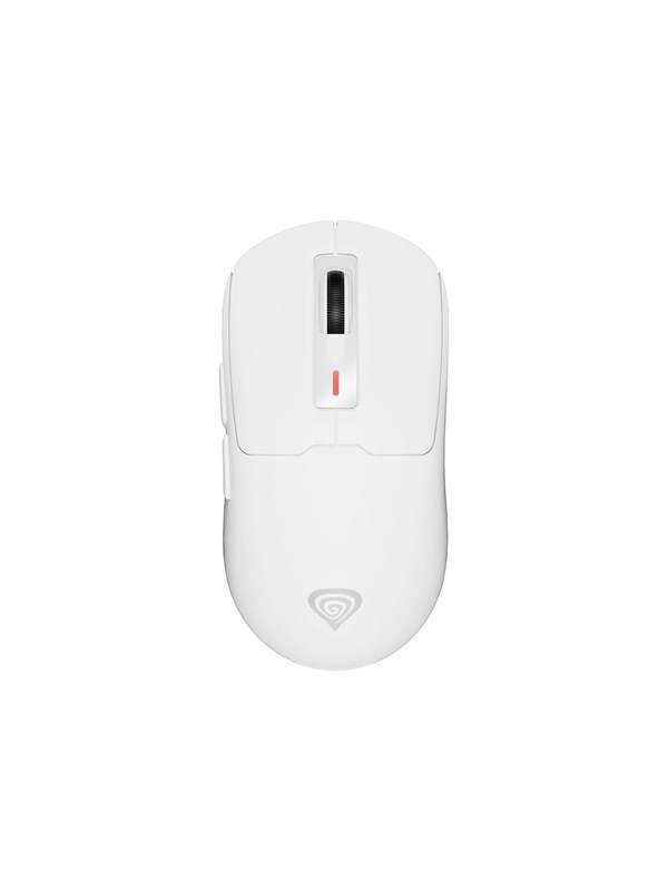 Gaming mus GENESIS - ambidexter, Bluetooth + USB-C, optisk 26.000 DPI (hvid)
