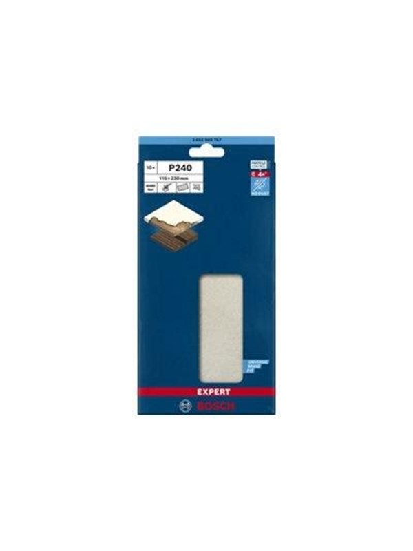 Bosch Expert M480 Sanding Sheets P240 10pcs