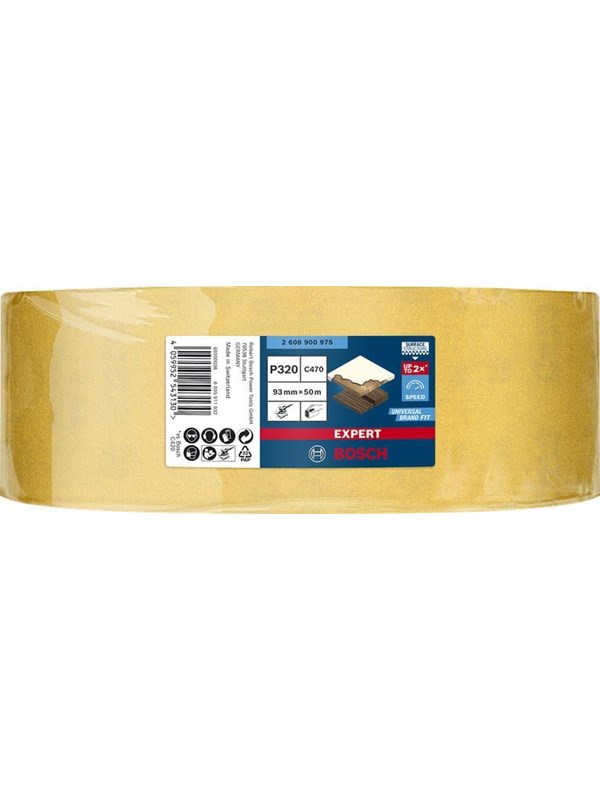 Bosch Expert C470 Sanding Roll P320 50m