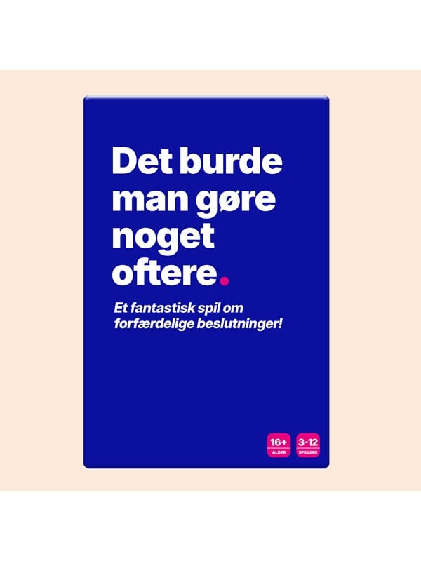 Det Dårlige Selskab Det Burde Man Gøre Noget Oftere
