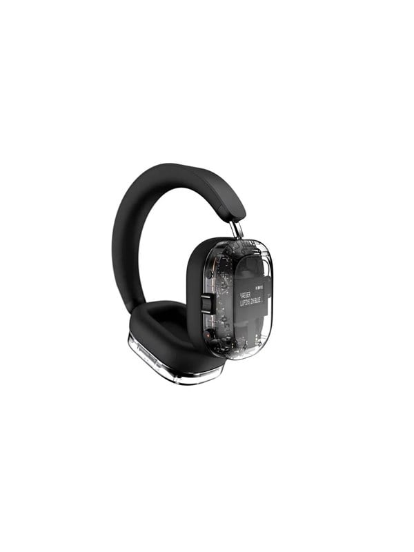 Mondo Over-Ear Hovedtelefoner - Bluetooth, ANC, 30 Timer, USB-C - Transparent