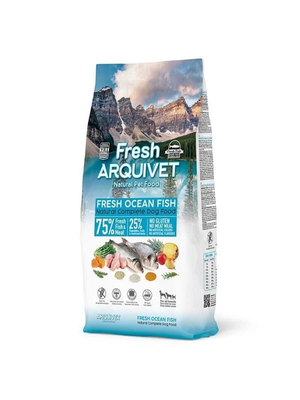 Hundefoder tørfoder ARQUIVET Fresh Ocean Fish 10 kg