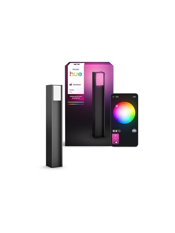 Philips Hue Turaco outdoor post light anthracite 1xA60 WCA