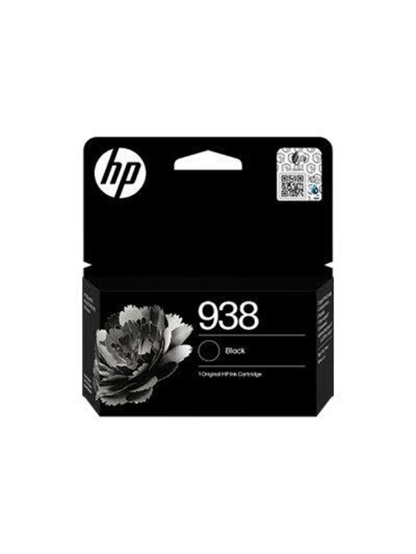 HP 938 Sort 1450 sider Blæk