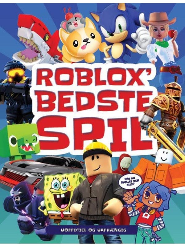 Roblox´ bedste spil - Børnebog - Hardcover