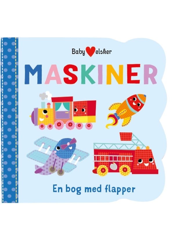 Baby elsker MASKINER - Børnebog - Papbog