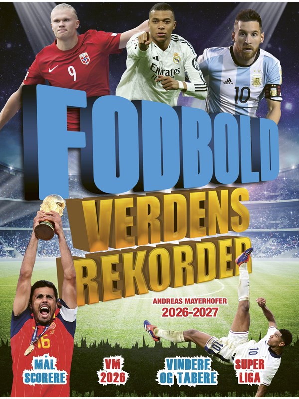 Fodbold Verdensrekorder 2026-2027 - Hobby - hardcover