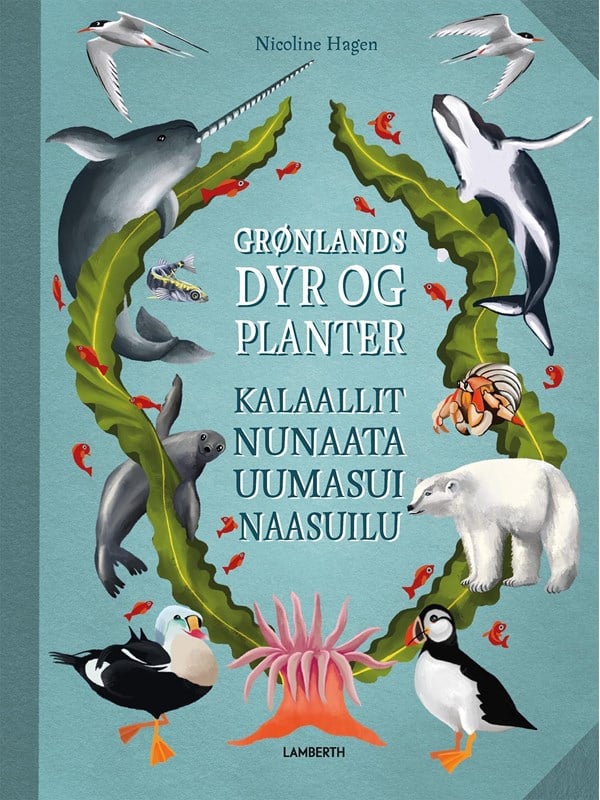 Grønlands dyr og planter - Børnebog - Papbog