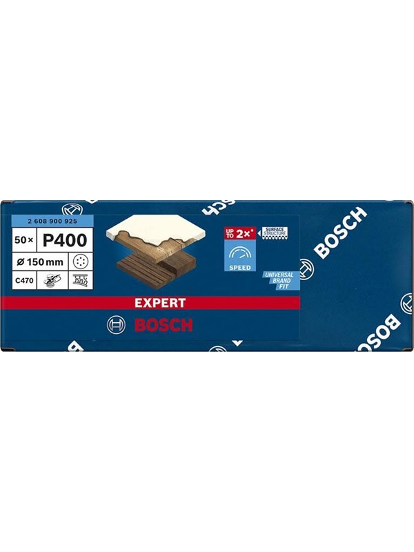 Bosch Expert C470 Sanding Discs P400 50pcs