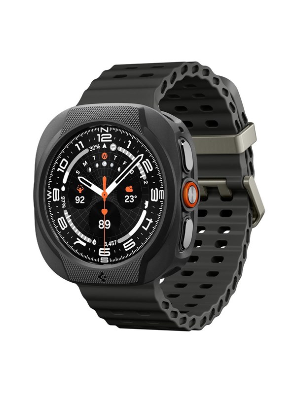 Spigen Liquid Air do Samsung Galaxy Watch Utlra 2 2026 (47mm) Czarny matowy