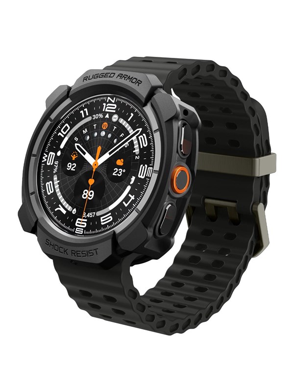 Spigen Rugged Armor do Samsung Galaxy Watch Utlra 2 2026 (47mm) Czarny matowy