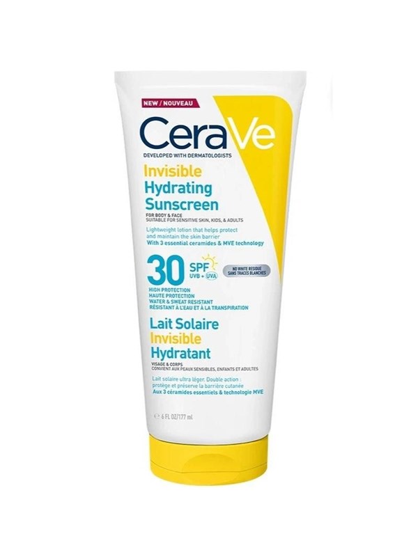 CeraVe Invisible Hydrating Sunscreen SPF 30 - 177 ml