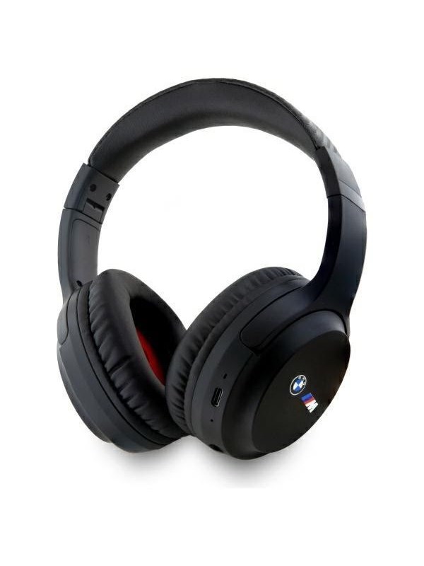BMW sluchawki nauszne Bluetooth ENCBMBHMIAV27MBCTK czarny/black Printed Logos