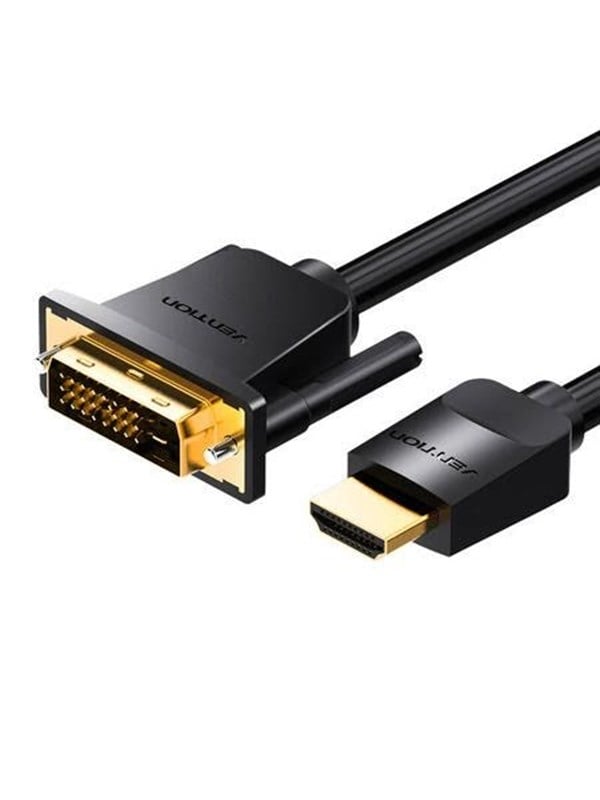 Vention HDMI to DVI (24+1) Cable 3 m - Black