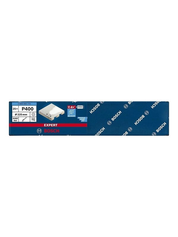 Bosch Expert M480 Sanding Discs P400 25pcs
