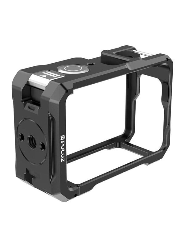 Puluz Metal Protective Case with Cold Shoe Mount for DJI Osmo Action 6 Puluz Metal Protective Case with Cold Shoe Mount for DJI Osmo Action 6