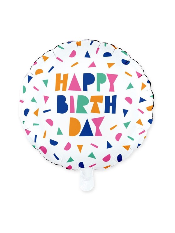 Globos Folieballon 18 Inch Happy Birthday