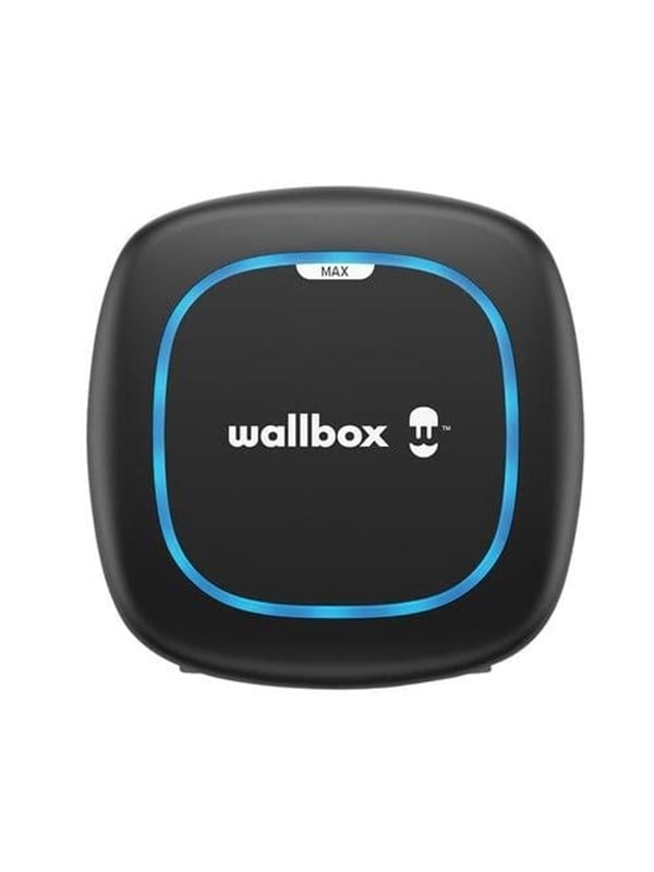Wallbox Pulsar Max ladeboks, 22 kW, 7 m kabel, Type 2 stik, Sort