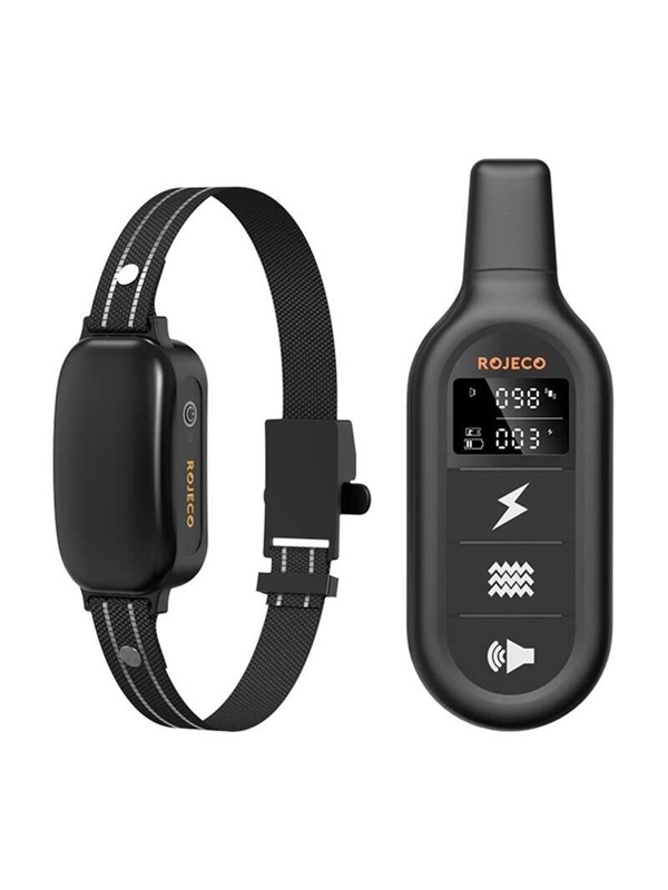 Rojeco 1000M PD521 Electric Barking Collar (Black)