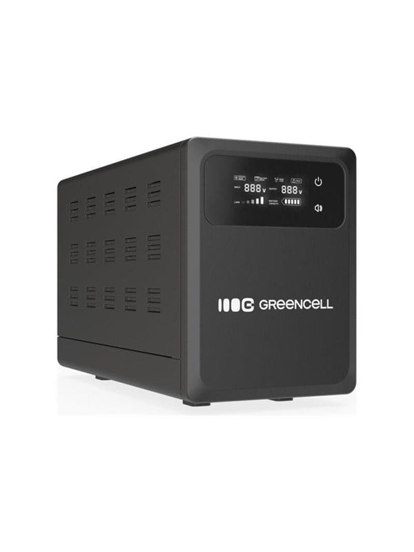 Green Cell UPSLPPC800 - UPS - with LCD display - 800 watt - 1200 VA