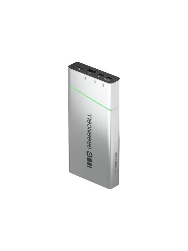 Green Cell PowerPlay Pro Powerbank 20800mAh 65Watt 1xUSB-A 2.0 1xUSB-C Grå