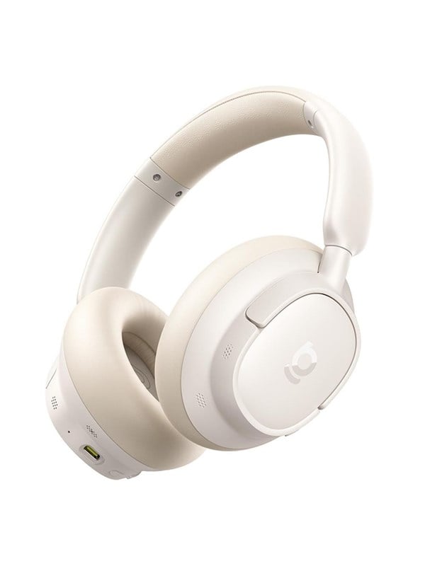 Baseus Bass BH1 NC Lite Wireless Over-Ear Headphones with ANC - White