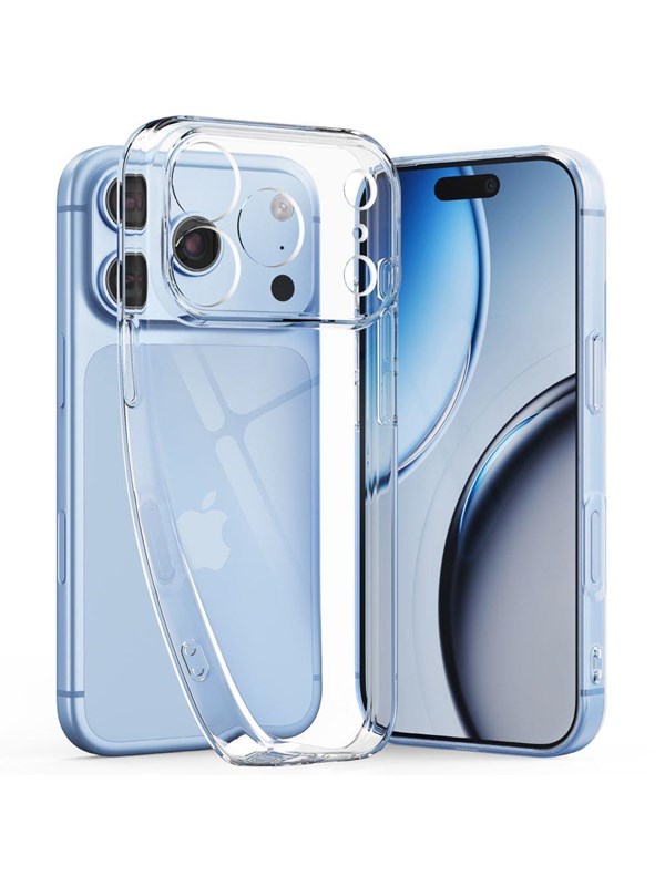 Tech-Protect FlexAir Case for iPhone 17 Pro / 18 Pro - Transparent