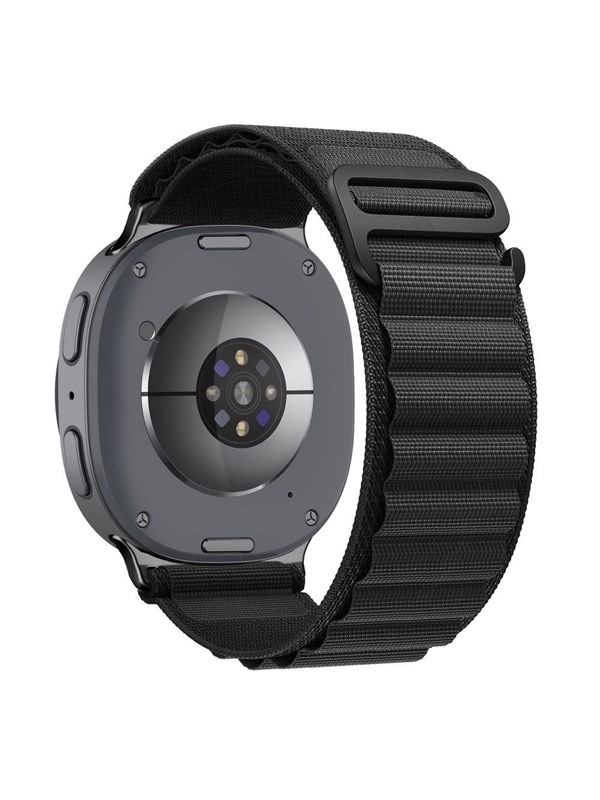 Tech-Protect Nylon Pro Strap for Samsung Galaxy Watch 8/9 - 40/44/46mm - Black
