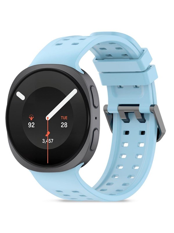 Tech-Protect Silicone Air Strap for Samsung Galaxy Watch 8/9 - 40/44/46mm - Blue