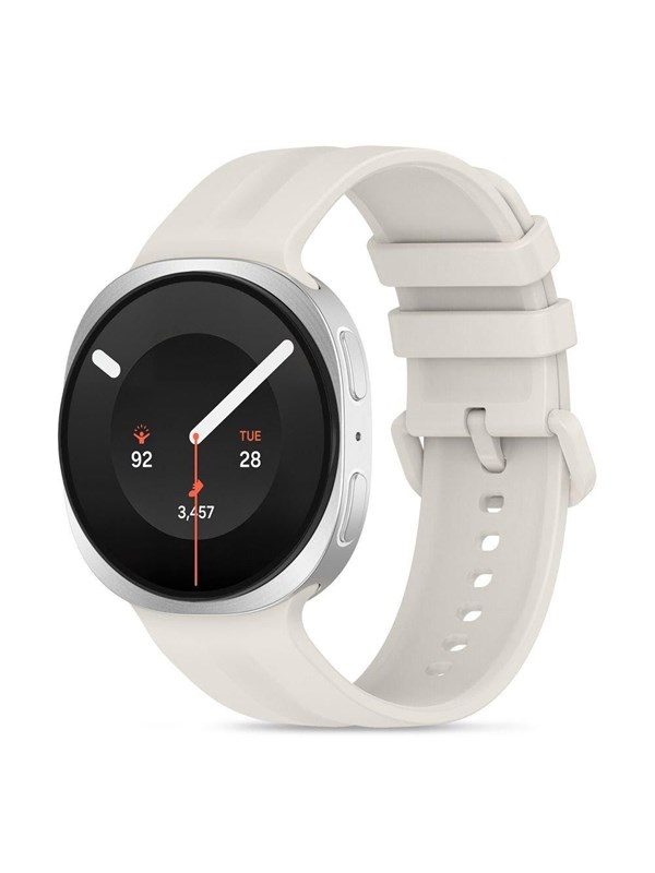 Tech-Protect Silicone Evo Strap for Samsung Galaxy Watch 8/9 - 40/44/46mm - Beige
