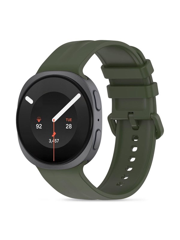 Tech-Protect Silicone Evo Strap for Samsung Galaxy Watch 8/9 - 40/44/46mm - Green