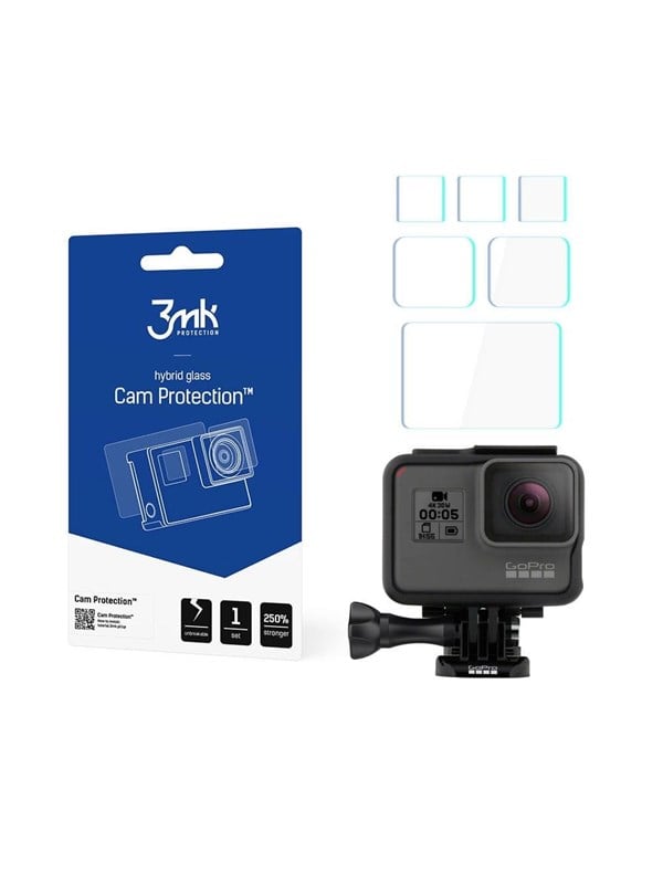 3mk Cam Protection Glass for GoPro Hero 5 / 6 / 7