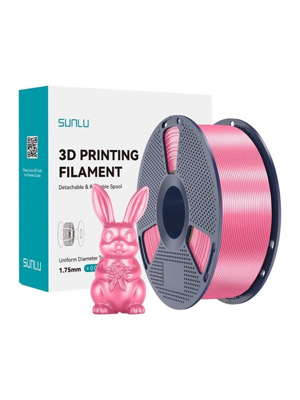 Sunlu PLA+ Silk Filament (Pink)