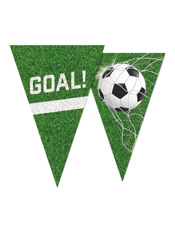 Globos Football Bunting - 10m