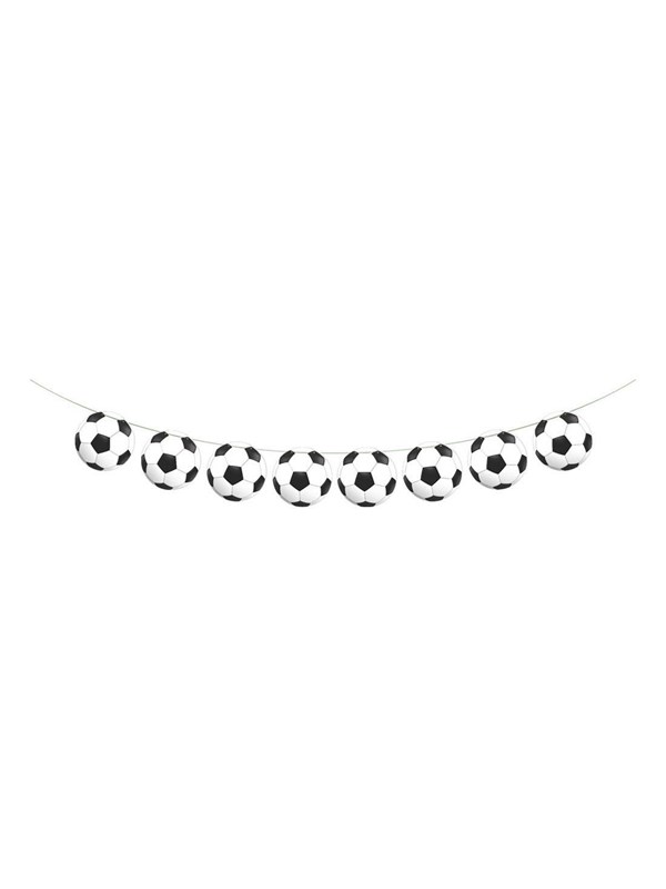 Globos Paper Football Bunting - 2m