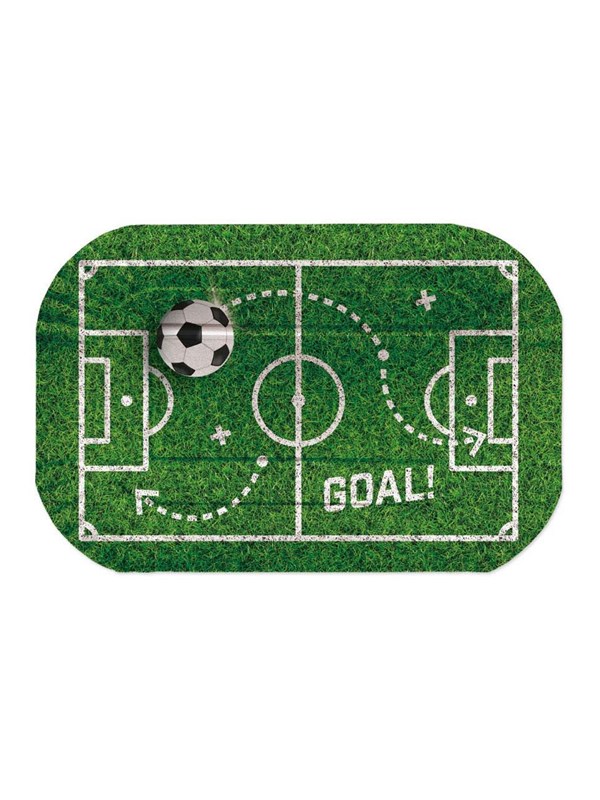 Globos Paper Serving Dishes 30x20cm Football - 2 pcs.
