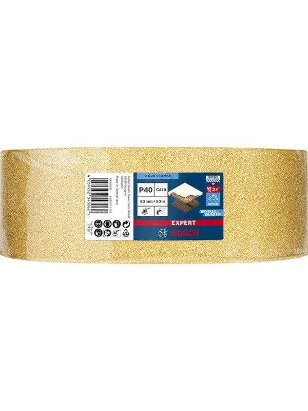Bosch Expert C470 Sanding Roll P40 50m