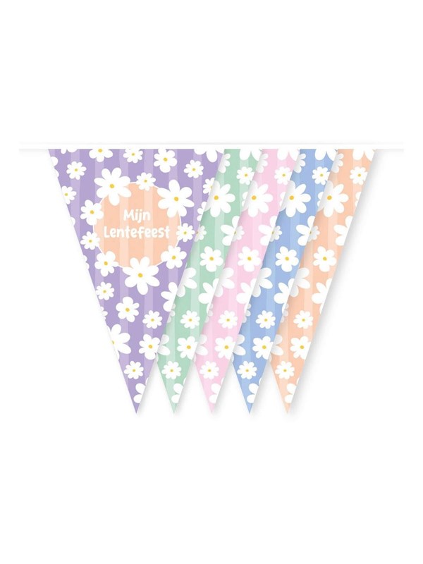 Globos Daisies Bunting My Spring Celebration - 10m