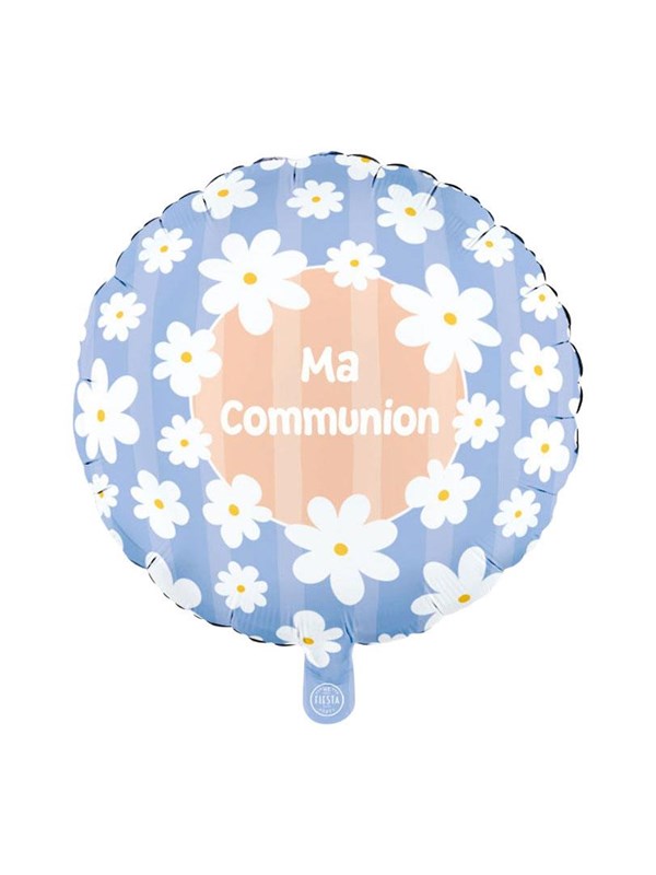 Globos Foil Balloon 18 Inch Round Daisies Ma Communion