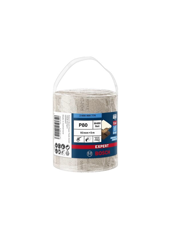 Bosch Expert M480 Sanding Roll P80 5m