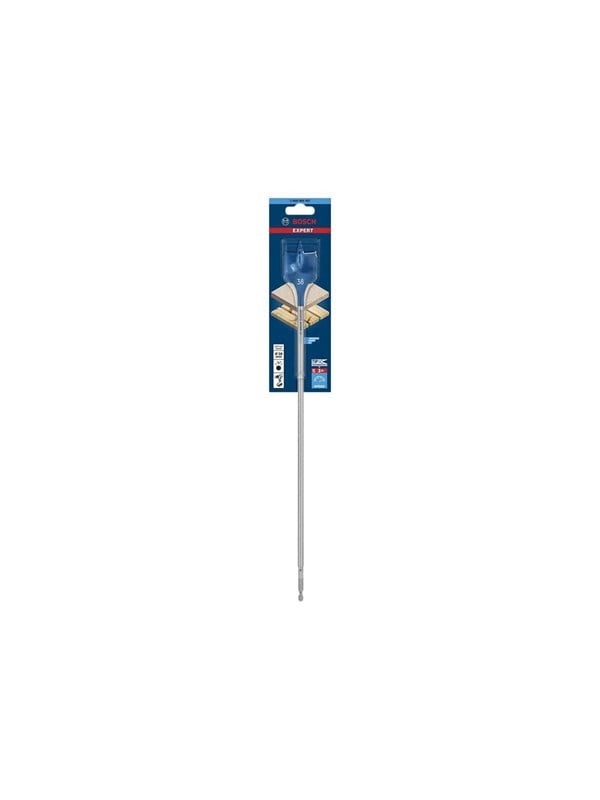 Bosch Expert - Borebit - for træ, spånplade, blødtræ, partikeltavle - 38 mm - længde: 400 mm