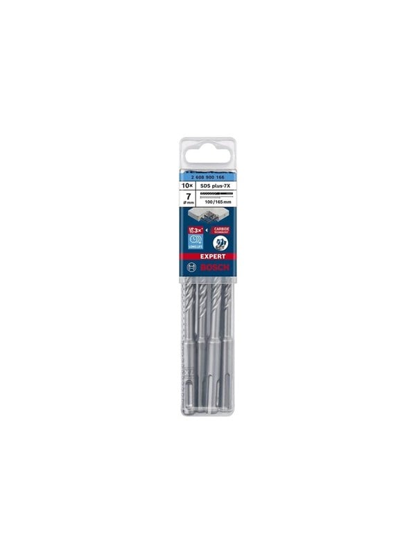 Bosch Expert SDS-plus-7X Drill Bit 7 mm 10pcs