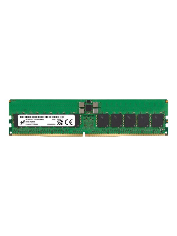 Crucial Micron - DDR5 - module - 32 GB - DIMM 288-pin - 6400 MHz / PC5-51200 - registered