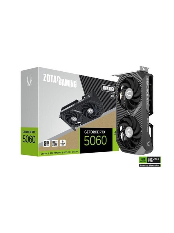 ZOTAC GAMING GeForce RTX 5060 Twin Edge Plus grafikkort 8 GB