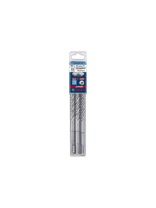 Bosch Expert SDS-plus-7X Drill Bit 12 mm 10pcs billede