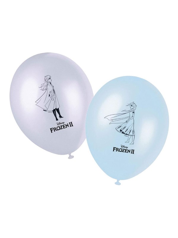 Globos Balloons 11 Inch Frozen 2 Wind Spirit - 8 pcs.