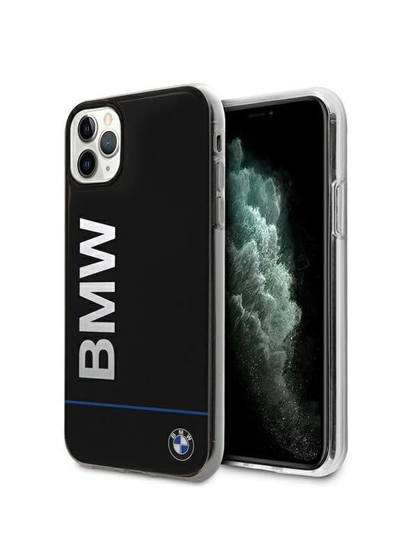 BMW case BMHCN65PCUBBK iPhone 11 Pro Max 11 6.5" black/black hardcase Signature Printed Logo