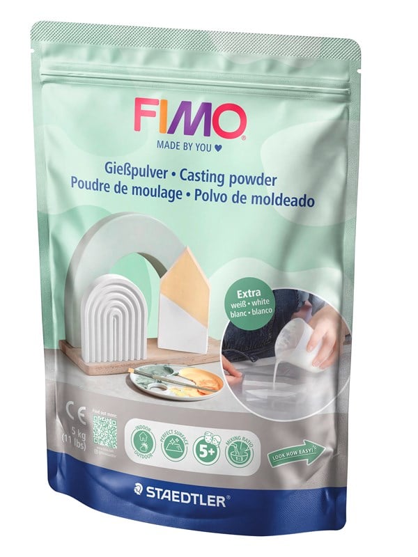 Staedtler FIMO hvidt støbepulver 5kg