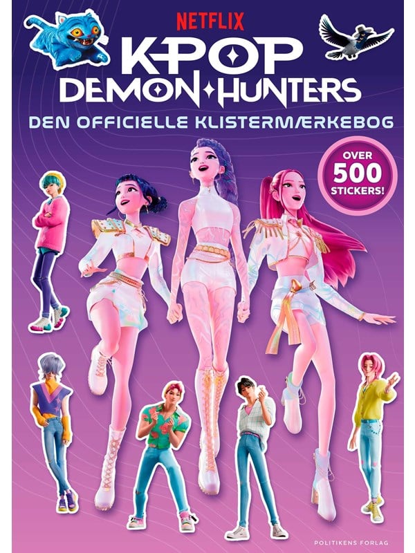 Kpop Demon Hunters: Den officielle klistermærkebog - Børnebog - Pocketbog