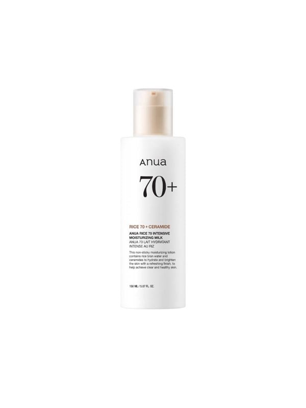 Anua Rice 70 Intensive Moisturizing Milk Lotion for Deep Hydration